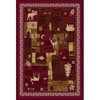 Milliken Milliken Deer Trail 8 Round Brick Area Rugs