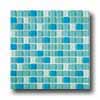 Mirage Tile Mirage Tile Glass Mosaic Blends 1 X 1 Springville Tile  &  Stone