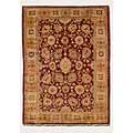 Couristan Couristan Chobi 4 X 5 Sarouk Bordeaux Area Rugs