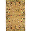 KAS Oriental Rugs. Inc. Kas Oriental Rugs. Inc. Emerald 8 X 11 Emerald Gold Tulip Garden