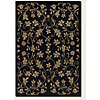 Couristan Couristan Silken Treasures 3 X 5 Elysium Midnight Area Rugs