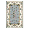 Nejad Rugs Nejad Rugs Floral Garden 4 X 6 Floral Aubuson Light Blue / ivory A