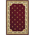 KAS Oriental Rugs. Inc. Kas Oriental Rugs. Inc. Jewel 2 X 10 Runner Jewel Red Fleur-de-l