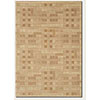 Couristan Couristan Charisma 10 X 13 Abstract Gingham Ivory Beige Area Rug