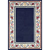 Nejad Rugs Nejad Rugs Bucks County - Border Rug 4 X 6 Navy / ivory Area Rugs