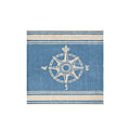 Nejad Rugs Nejad Rugs Classic Compass 5 Square Light Blue Area Rugs