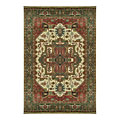 Nejad Rugs Nejad Rugs Signature Heirloom 2 X 4 Heriz Antique Ivory / emerald