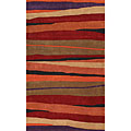 Foreign Accents Foreign Accents Festival Waves 5 X 8 Multi Colored Area Rugs