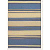 Couristan Couristan Five Seasons 2 X 12 Runner South Padre Cream Blue Area