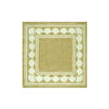 Nejad Rugs Nejad Rugs Shell Border 6 Square Sand Area Rugs