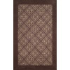 Trans-Ocean Import Co. Trans-ocean Import Co. Lyon 7 X 9 Diamond Grille Brown Area Rugs