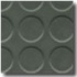 Roppe Rubber Tile 900 Series (vantage Circular Design 996) Black