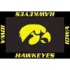 Logo Rugs Iowa University Iowa Area Rug 4 X 6 Area