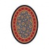 Milliken Aydin 4 X 5 Oval Moor Blue Area Rugs