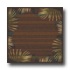 Milliken Palm 5 X 8 Brown Leather Area Rugs