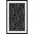Kane Carpet After Hours 4 X 5 Scroll White On Black Area Rugs