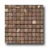 Daltile Tumbled Natural Stone Mosaics Rojo Alicant