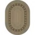 Milliken Oak Braid 8 X 11 Oval Khaki Area Rugs