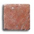 Alfagres Tumbled Marble 4 X 4 Tocetos Rojo Tile  and