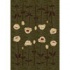 Milliken Poppy 8 X 8 Square Olive Area Rugs