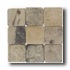 American Olean Tumbled Slate 6 X 6 India Autumn Tile & Stone
