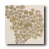 Daltile Glass Pebbles Mosaic Wheat Iridescent Tile & Stone