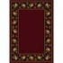 Milliken Floral Lace 4 X 5 Cranberry Ii Area Rugs