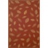 Trans-ocean Import Co. Patio 8 X 11 Leaves Red Area Rugs