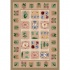 Milliken Botanical Floral 7473/298 8 Octagon Buff Area Rugs