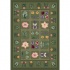 Milliken Botanical Floral 7473/298 8 Octagon Bronzed Green Area