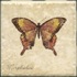 Interceramic Garden Guests Butterfly B - 4 X 4 Tile & Stone