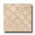 Daltile Salerno Octagon Dot Mosaics Nubi Bianche T