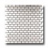 Metal Border Pure Metal Brick Mosaic 1 X 1 Satin Tile & Stone