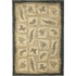 Central Oriental Leaf Patches 2 X 3 Leaf Patches Area Rugs