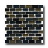 Original Style Tumbled Earth Mixed Brickbond Mosaic Albert Tile
