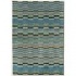 Couristan Pokhara 8 X 11 Reflections Princess Blue Area Rugs