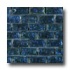 Portobello Cool Gem Mosaic 1 X 2 Aquamarine Tile  and