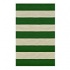 Nejad Rugs Boardwalk Stripes 3 X 6 Emerald/ivory Area Rugs