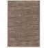 Couristan Focal Point 2 X 6 Runner Balance Mocha Area Rugs