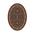 Milliken Kamil 4 X 5 Oval Ebony Area Rugs