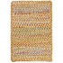 Capel Rugs Grand-le-fleur 4x6 Marigold Area Rugs