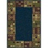 Carpet Art Deco Life 2 X 3 Mino/blue Area Rugs