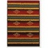 Couristan Taos Lodge 10 X 13 Elk Horn Red Area Rugs