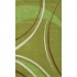 Foreign Accents Festival Waves 5 X 8 Green Area Rugs