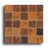 Rex Slate Solutions Mosaic Copper Red Tile  and  Stone