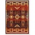 Couristan Taos Lodge 4 X 6 Red Desert Area Rugs