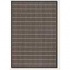 Couristan Recife 6 X 9 Grassweave Black Cocoa Area Rugs