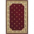 Kas Oriental Rugs. Inc. Jewel 2 X 8 Jewel Red Fleur-de-lis Area
