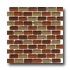 Original Style Tumbled Earth Mixed Brickbond Mosaic Tanganyika T