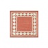 Nejad Rugs Shell Border 6 Square Light Coral Area